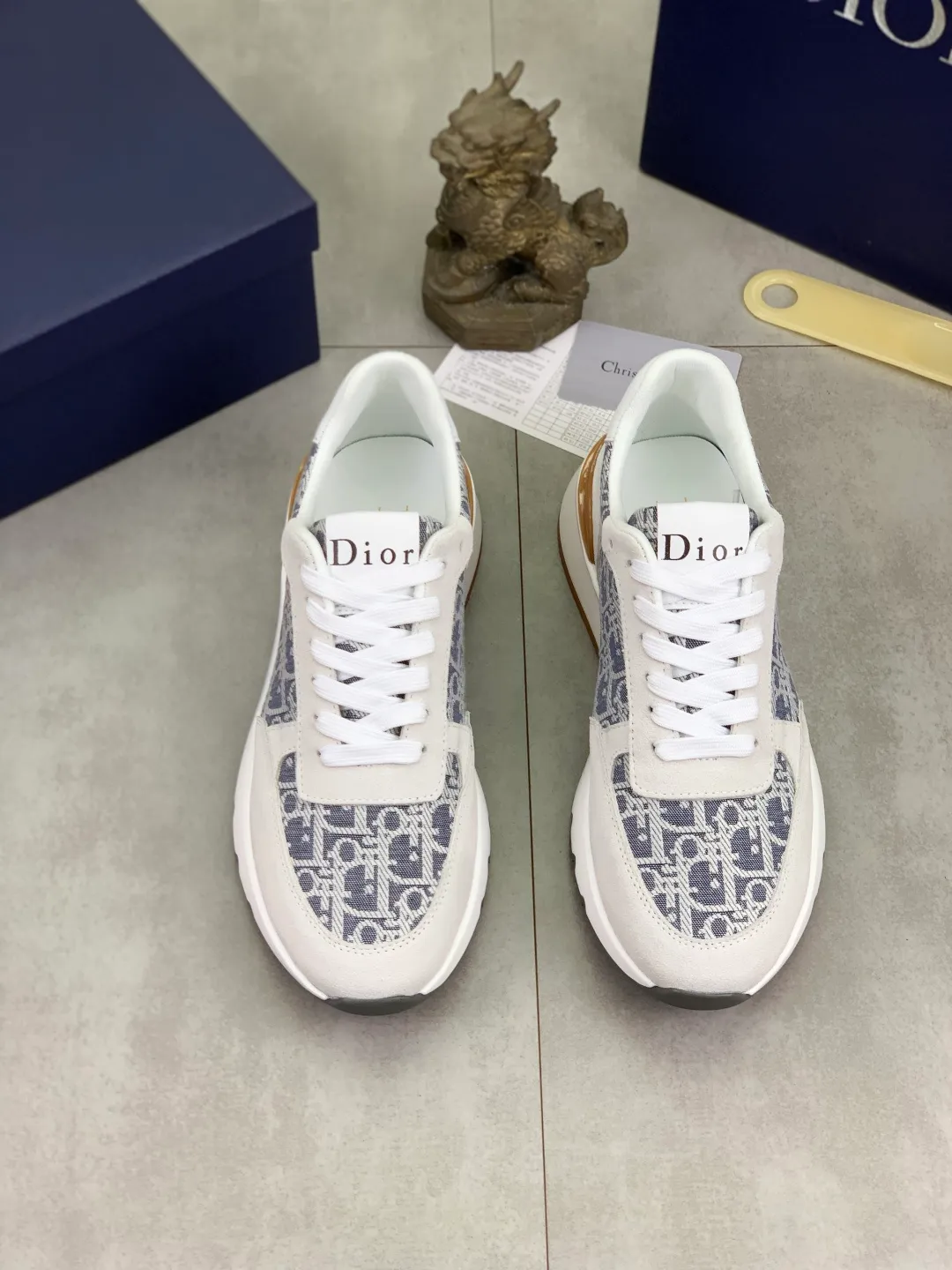 Men's Men's Shoes💰P440💰[New Style]🆘[Dior] 2025 Dior Original Lace-up Low-top Men's Shoes Classic casual shoes 🔥This model is the official classic model with high quality and made by famous original designers. It is made of high-quality cowhide with original materials➕comfortable and breathable mesh lining➕pigskin insole. The perfect last shape and generous and fashionable design have attracted many consumers and are suitable for drivers to drive🚗. What you want is the best quality in the market. Color: 4️⃣Color Code number: 38--44 (45 customized)